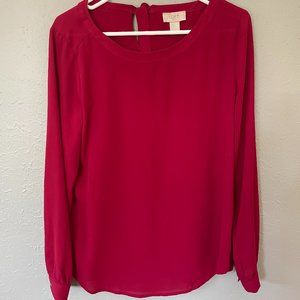 Red LOFT Blouse